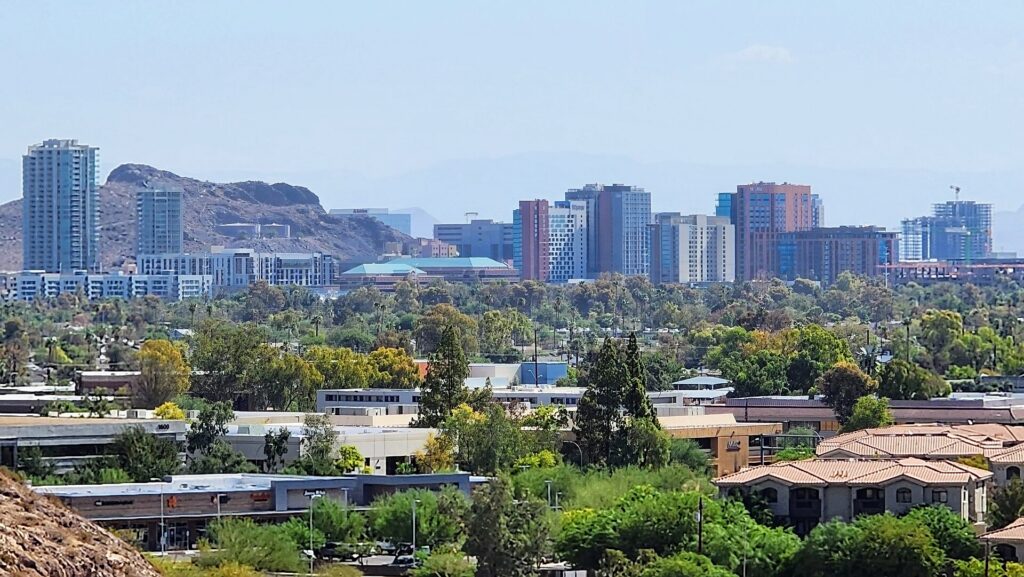 Tempe skyline, Arizona